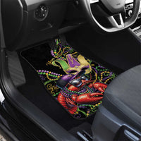 Personalized Mardi Gras Funny Shrimp Car Mats Fleur De Lis Special Version - Wonder Print Shop