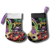 Mardi Gras Funny Shrimp Christmas Stocking Fleur De Lis Special Version - Wonder Print Shop