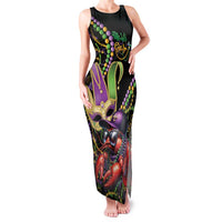 Personalized Mardi Gras Funny Shrimp Family Matching Tank Maxi Dress and Hawaiian Shirt Fleur De Lis Special Version - Wonder Print Shop