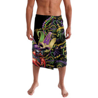 Personalized Mardi Gras Funny Shrimp Lavalava Fleur De Lis Special Version - Wonder Print Shop