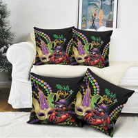 Mardi Gras Funny Shrimp Pillow Cover Fleur De Lis Special Version - Wonder Print Shop