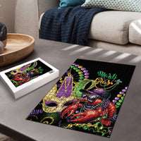 Mardi Gras Funny Shrimp Puzzle Fleur De Lis Special Version - Wonder Print Shop