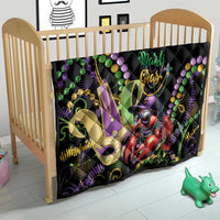 Mardi Gras Funny Shrimp Quilt Fleur De Lis Special Version - Wonder Print Shop
