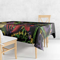 Mardi Gras Funny Shrimp Tablecloth Fleur De Lis Special Version - Wonder Print Shop