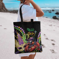 Mardi Gras Funny Shrimp Tote Bag Fleur De Lis Special Version - Wonder Print Shop