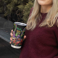 Personalized Mardi Gras Funny Shrimp Tumbler Cup Fleur De Lis Special Version - Wonder Print Shop
