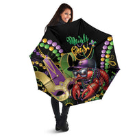 Mardi Gras Funny Shrimp Umbrella Fleur De Lis Special Version - Wonder Print Shop