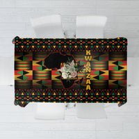 Kwanzaa Festival Tablecloth Kinara Candles African Pattern - Wonder Print Shop