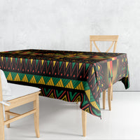 Kwanzaa Festival Tablecloth Kinara Candles African Pattern - Wonder Print Shop