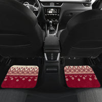 Austria Christmas Car Mats Krampus Xmas Pattern - Wonder Print Shop