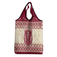 Austria Christmas Grocery Bag Krampus Xmas Pattern