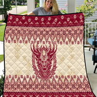 Austria Christmas Quilt Krampus Xmas Pattern - Wonder Print Shop
