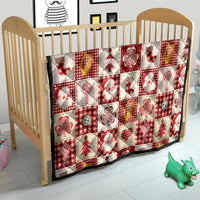 Ireland Christmas Quilt Irish Celtic Xmas Patchwork Style - Wonder Print Shop