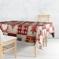Ireland Christmas Tablecloth Irish Celtic Xmas Patchwork Style - Wonder Print Shop