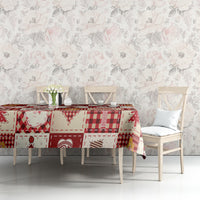 Ireland Christmas Tablecloth Irish Celtic Xmas Patchwork Style - Wonder Print Shop