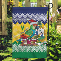 Saint Vincent and the Grenadines Christmas Garden Flag Santa Vincent Parrot - Wonder Print Shop