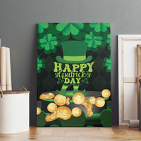 Ireland St Patrick's Day Canvas Wall Art Irish Shamrocks Leprechaun