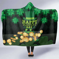 Ireland St Patrick's Day Hooded Blanket Irish Shamrocks Leprechaun - Wonder Print Shop