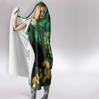 Ireland St Patrick's Day Hooded Blanket Irish Shamrocks Leprechaun - Wonder Print Shop