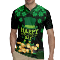 Ireland St Patrick's Day Rugby Jersey Irish Shamrocks Leprechaun - Wonder Print Shop