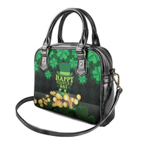 Ireland St Patrick's Day Shoulder Handbag Irish Shamrocks Leprechaun - Wonder Print Shop