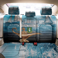 British Virgin Islands Back Car Seat Cover Vigilate Golden Lamps