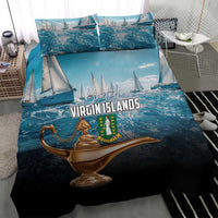 British Virgin Islands Bedding Set Vigilate Golden Lamps
