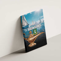 British Virgin Islands Canvas Wall Art Vigilate Golden Lamps