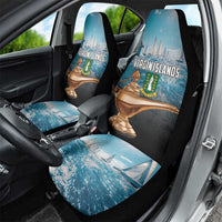 British Virgin Islands Car Seat Cover Vigilate Golden Lamps