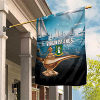 British Virgin Islands Garden Flag Vigilate Golden Lamps - Wonder Print Shop