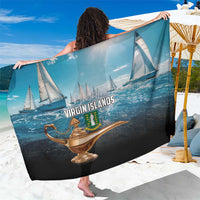 British Virgin Islands Sarong Vigilate Golden Lamps - Wonder Print Shop