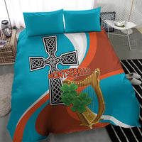 Montserrat Bedding Set Gold Harp And Black Cross