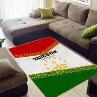 Tajikistan Football Area Rug Come On Tadzhikistan - Wonder Print Shop