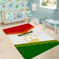 Tajikistan Football Area Rug Come On Tadzhikistan - Wonder Print Shop