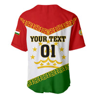 Tajikistan Football Baseball Jersey Come On Tadzhikistan - Wonder Print Shop
