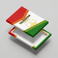 Tajikistan Football Canvas Wall Art Come On Tadzhikistan - Wonder Print Shop
