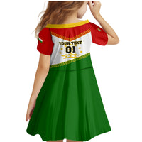 Tajikistan Football Family Matching Mermaid Dress and Hawaiian Shirt Come On Tadzhikistan - Wonder Print Shop