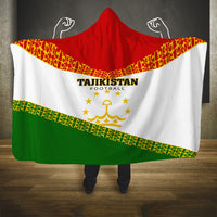 Tajikistan Football Hooded Blanket Come On Tadzhikistan