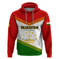Tajikistan Football Hoodie Come On Tadzhikistan - Wonder Print Shop