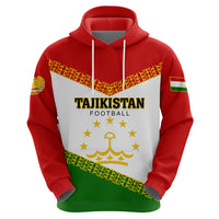 Tajikistan Football Hoodie Come On Tadzhikistan - Wonder Print Shop
