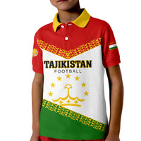 Tajikistan Football Kid Polo Shirt Come On Tadzhikistan - Wonder Print Shop