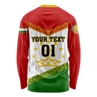 Tajikistan Football Long Sleeve Shirt Come On Tadzhikistan - Wonder Print Shop