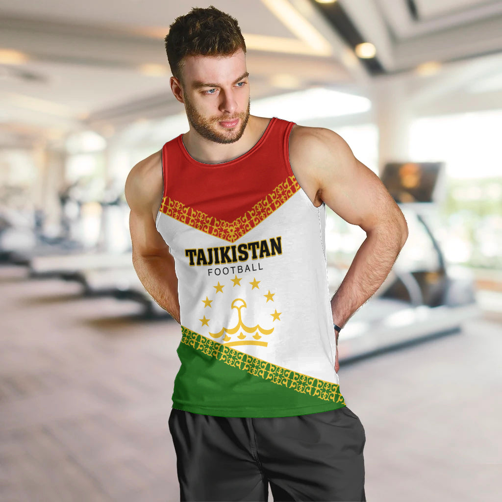 Tajikistan Football Men Tank Top Come On Tadzhikistan