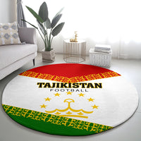 Tajikistan Football Round Carpet Come On Tadzhikistan