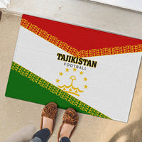 Tajikistan Football Rubber Doormat Come On Tadzhikistan - Wonder Print Shop