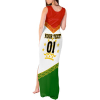 Tajikistan Football Tank Maxi Dress Come On Tadzhikistan - Wonder Print Shop