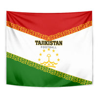 Tajikistan Football Tapestry Come On Tadzhikistan - Wonder Print Shop