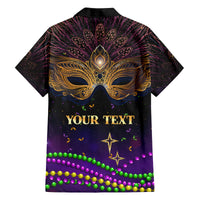 Mardi Gras 2024 Family Matching Summer Maxi Dress and Hawaiian Shirt Carnival Mask Special Version - Wonder Print Shop