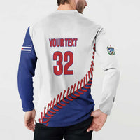 Custom Baseball Cuba 2025 Button Sweatshirt Cuba Powerhouse of Baseball
