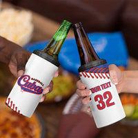Custom Baseball Cuba 2025 4 in 1 Can Cooler Tumbler Cuba Powerhouse of Baseball